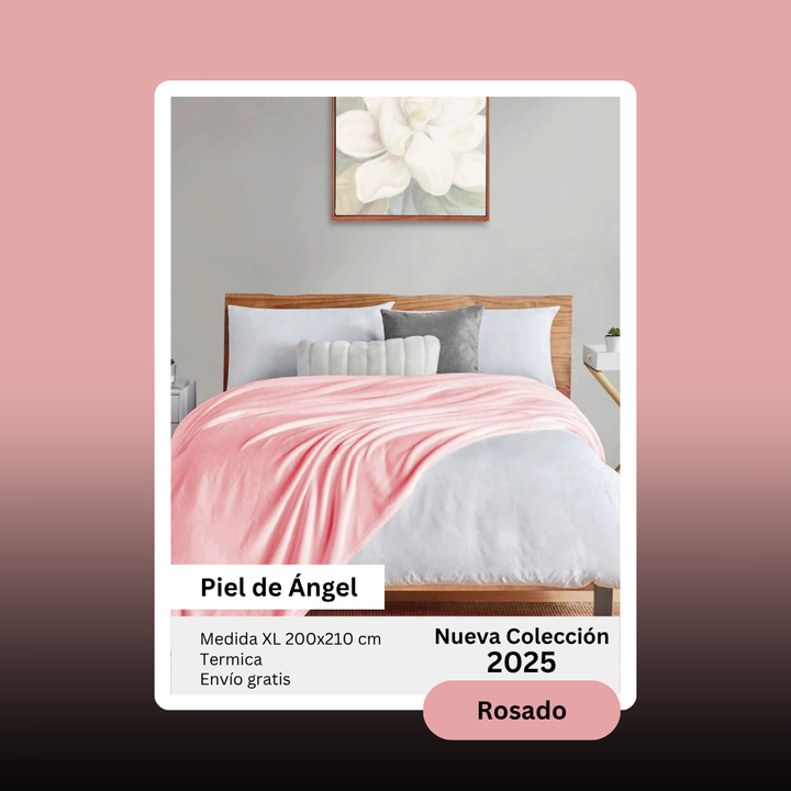 😇La suavidad que abraza tu descanso: Cobija Piel de Ángel😇