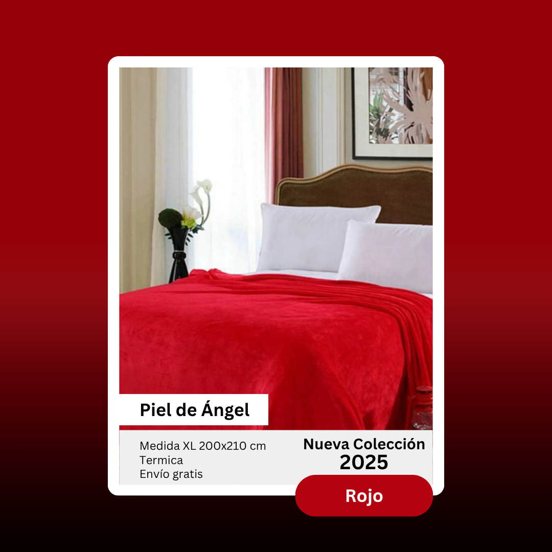 😇La suavidad que abraza tu descanso: Cobija Piel de Ángel😇