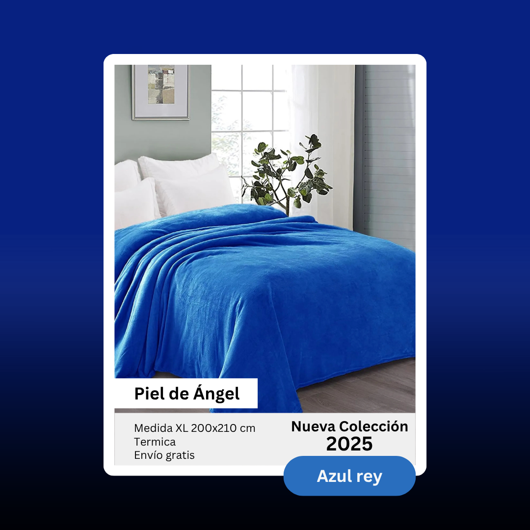 😇La suavidad que abraza tu descanso: Cobija Piel de Ángel😇