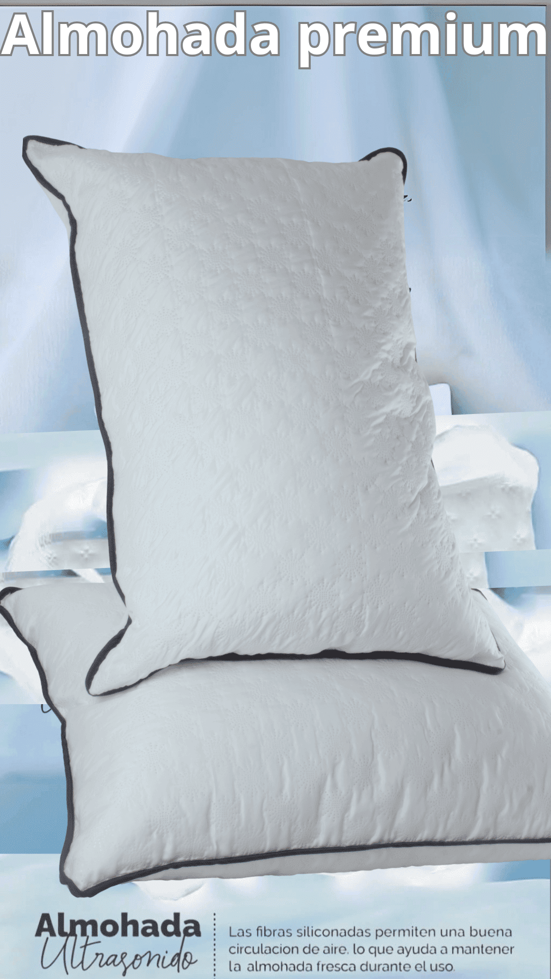 DUO  Almohada Nubesuabe Premium